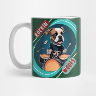 Rockin' Dog: "Rockin' Woofs" Mug